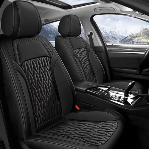 Miniatura 12 de AOMSAZTO Funda de asiento de coche para Chevrolet Equinox 2010-2026 Chevy Equinox de cuero protector de cojín de asiento de coche 2 asientos