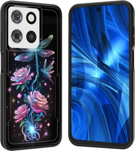 Miniatura 196 de Funda para Moto G 5G 2023, [probada en caídas de grado militar], resistente, resistente, resistente, a prueba de golpes, funda protectora