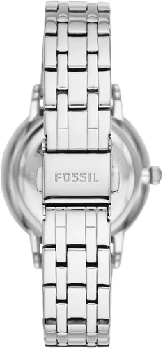 Miniatura 3 de Fossil Gwen Reloj de cuarzo de acero inoxidable con correa de cuero para mujer