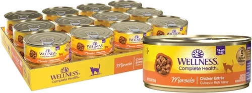 Miniatura 12 de Wellness Natural comida enlatada, para gatos, libre de granos