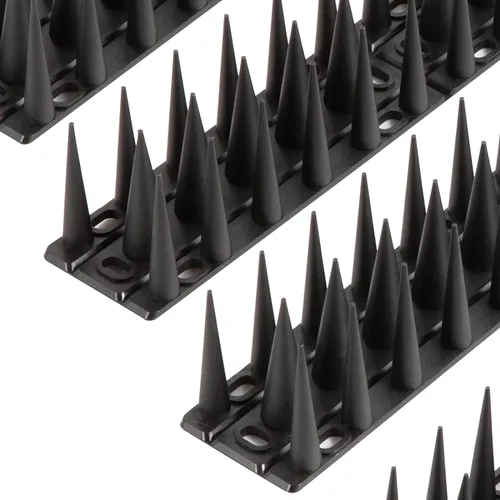 OFFO Picos para pájaros, mantén a los pájaros, paloma, pájaro carpintero lejos, dispositivo al aire libre, cubre 8.4 pies (8.5 ft), color negro