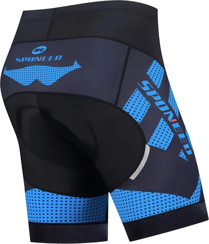 Miniatura 92 de sponeed Pantalones cortos de ciclismo para hombre, pantalones acolchados para ciclismo, ropa de ciclismo