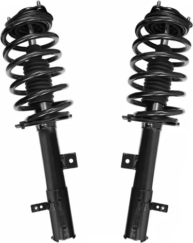 Miniatura 26 de Detroit Axle - 4WD 2 puntales delanteros para Nissan TITAN Pathfinder Armada INFINITI QX56 puntales completos con muelles helicoidales de reemplazo