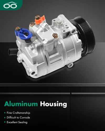 Miniatura 3 de SCITOO Compresor de CA con embrague para Volkswagen Jetta 2.0L 2006-2016, Compresor de A/C de enfriamiento rápido para Volkswagen Passat 2.0L