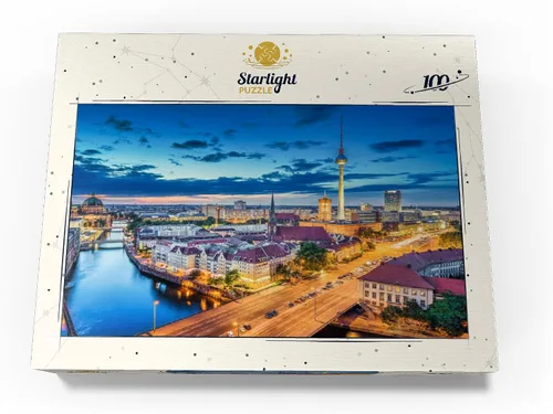Miniatura 4 de MyPuzzle Skyline Berlin - Rompecabezas prémium de 100 piezas, fabricado en Estados Unidos