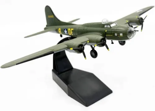 Miniatura 3 de Boeing B-17 Flying Fortress 1/144 Diecast Aircraft Modeling Fortress