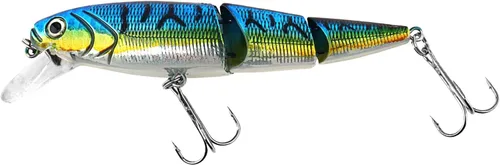 Miniatura 8 de 4 señuelos de pesca articulados, cebos de natación realistas multiarticulados, cebos duros, cebo de agua superior, cebo de hundimiento lento