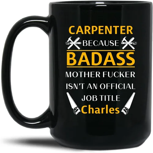 Miniatura 7 de Taza de carpintero por hora, tazas de café de carpintero personalizadas con nombre, taza de cerámica para carpintero, regalo personalizado
