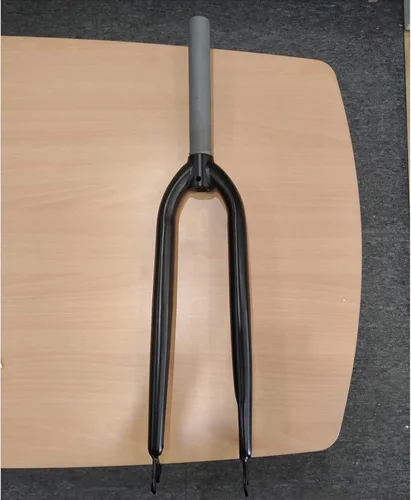 Miniatura 4 de 26 inch Bicycle Fork 1-1/8" Threadless Rigid Fork for MTB Road Cruiser Bike, Disc Brake (Black)