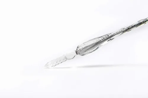 Miniatura 2 de Bolígrafo de cristal hecho a mano con diseño de caligrafía de cristal