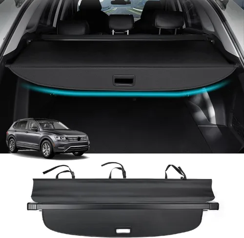 Miniatura 60 de Powerty Cubierta de Carga para Accesorios Kia Sportage 2023-2025 2026, Textura de Lona Cubierta Retráctil para Maletero Trasero de Carga de Equipaje