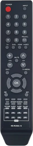 Miniatura 6 de NS-RC05A-13 NS-RC04A-12 Reemplazo LCD TV DVD Combo remoto para Insignia NS-32LD120A13 NS-24LD100A13 NS-29LD120A13 NS-19ED200NA14 NS-28ED200NA14