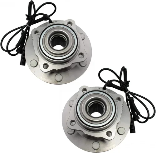 Miniatura 52 de TRQ Juego de 2 rodamientos de rueda delantera y conjunto de cubo 4WD compatible con Ford Ranger Mazda B4000 1998-2000
