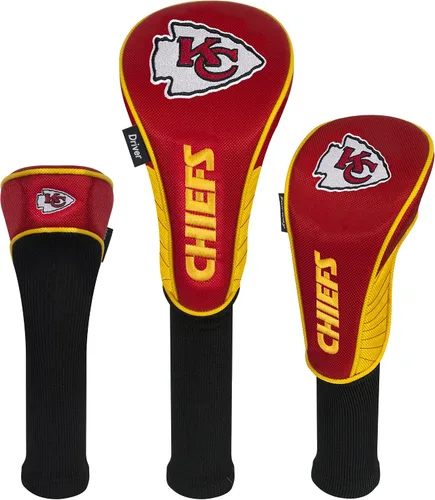 Miniatura 10 de Juego de tres fundas para palos de golf de la NFL