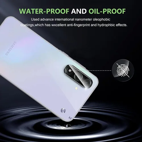 Miniatura 3 de Protector de lente de cámara para Samsung Galaxy A36, antiarañazos, fácil de instalar, alta definición, anti huellas dactilares, película de vidrio