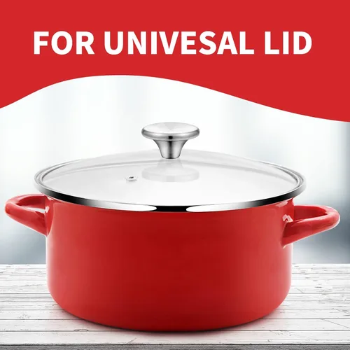 Miniatura 5 de Hotop 4 Juegos de Pomos para Horno Holandés de Acero Inoxidable, Pomo de Repuesto, Mango de Tapa de Olla Compatible con Le Creuset, Aldi, Lodge