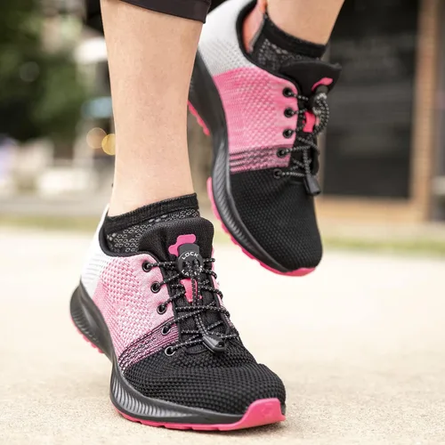 Miniatura 5 de Lock Laces - Cordones elásticos para zapatos sin atar (paquete de 3) talla única, para niños y adultos, cordones elásticos sin atar