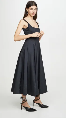 Miniatura 4 de STAUD Vestido Wells para mujer Negro