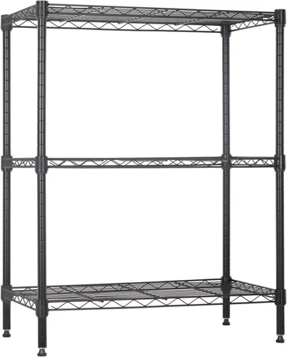 Miniatura 31 de Estantería metálica de almacenamiento de 6 niveles de 208.8 cm x 121.92 x 45.72 cm, con ruedas, resistente estante con capa de acero, cromado