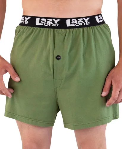 Miniatura 80 de Lazy One Divertidos boxers de animales, ropa interior humorística, novedosos pantalones cortos, regalos de broma para hombres