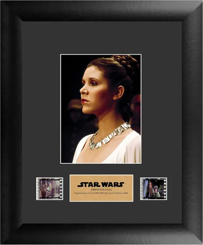 Miniatura 9 de FILMCELLS - Star Wars - Boba Fett - Presentación de arte mural de edición limitada de 11" x 13" - Incluye dos clips de película de 1.378 in SW283IW