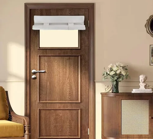 Miniatura 61 de PI Cortina Opaca Frontal, Cortina de Puerta Pequeña con Privacidad y Aislamiento Térmico para Puerta Francesa/Puerta Corrediza/Puerta de Patio, 1