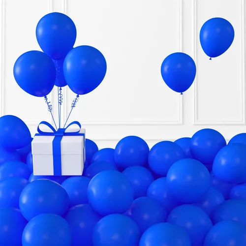Miniatura 24 de KALOR Globos dorados champagne, 100 piezas de 5 pulgadas de globos mini de látex mate para arco de guirnalda de globos, decoración de cumpleaños