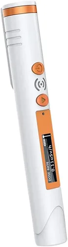 Geevorks Geiger Contador detector de radiación nuclear, tipo pluma X Y β-Ray Detector personal Dosis contador Geiger con alarma de luz de