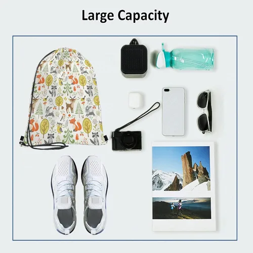 Miniatura 3 de Bolsas con cordón de unicornio, mochila y bolsa de gimnasio con cordón, Multi-a54, Mochilas de viaje
