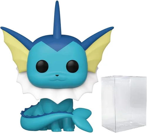 Miniatura 7 de Pokemon - Vaporeon Pop! Figura de vinilo (incluye funda protectora compatible con caja Pop Box)