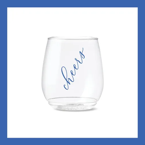 Miniatura 7 de TOSSWARE POP Vino Classic Cheers Series de 14 onzas, color, juego de 6, calidad premium, reciclables, irrompibles y de plástico transparente