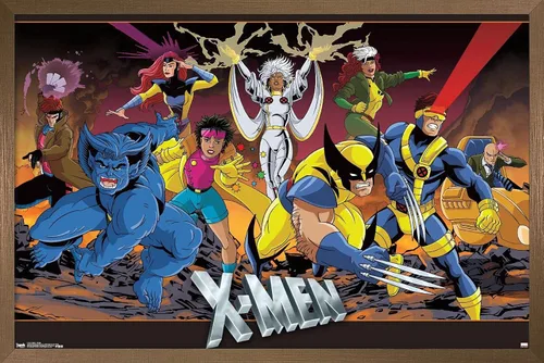 Miniatura 12 de Trends International Marvel Comics - Póster de pared de grupo de The X-Men, 14.725 x 22.375 pulgadas, versión premium sin marco