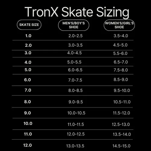 Miniatura 2 de TronX Stryker 3.0 Patines de Hockey en Línea para Adultos Senior, Junior y Niños, Nuevo