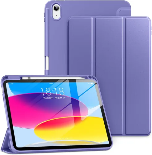 Miniatura 10 de DTTO Funda para iPad (A16) de 11ª Generación de 11 Pulgadas 2025, Funda para iPad de 10ª Generación de 10.9 Pulgadas 2022, Funda Protectora Trasera