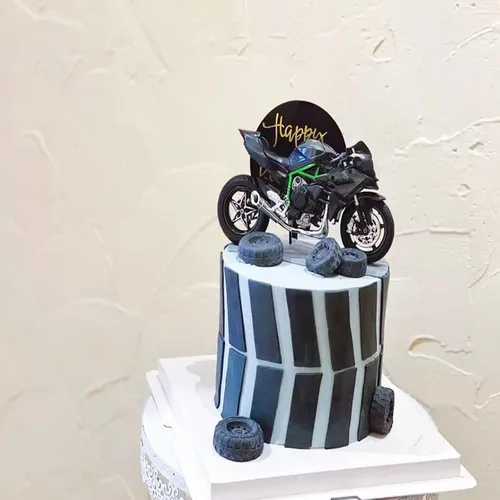 Miniatura 9 de Molde redondo 3D para fondant para neumáticos, moldes de silicona para rueda de camión, 4 piezas, para decoración de pasteles, proceso de azúcar