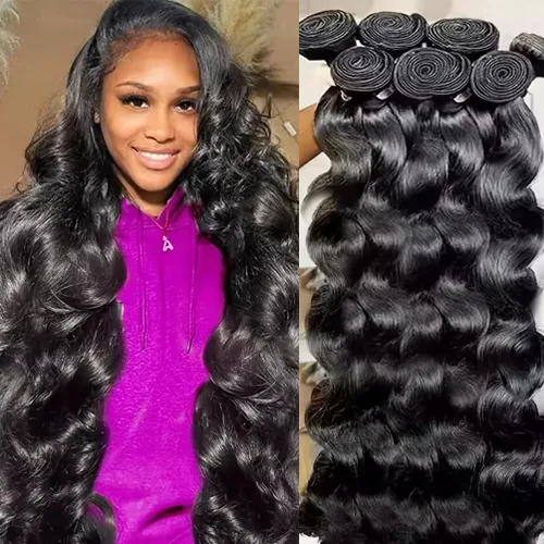 Miniatura 24 de Paquetes de Cabello Humano de Ondas Profundas （12 14 16 ）12A 100% Sin Procesar Cabello Humano Virgen Brasileño Profundo Rizado Tejido de Cabello