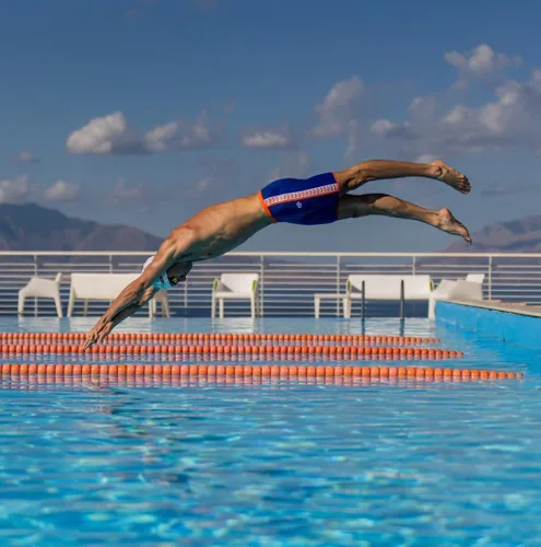 Miniatura 7 de Arena Bañador de natación para hombre Icons Performance sólido