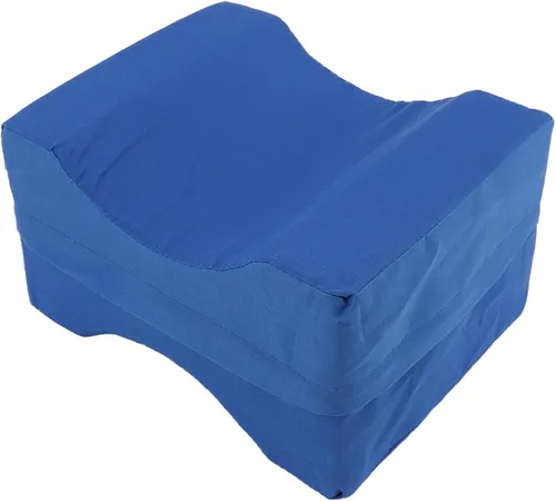 Miniatura 3 de Almohada de rodilla para personas que duermen de lado, esponja posicionador de piernas, almohada de rodilla W con funda desmontable