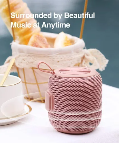 Miniatura 2 de Altavoces Bluetooth portátiles inalámbricos impermeables IPX7 Bluetooth 5.0 doble emparejamiento mini altavoz de ducha, sonido envolvente estéreo