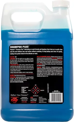 Miniatura 3 de Meguiar's D11101 Shampoo Plus jabón de lavado para autos, 1 galón
