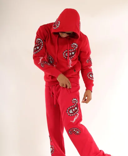 Miniatura 4 de SCREENSHOT Sudadera con capucha 3202 de forro polar urbano para hombre, parche bordado de grafiti, sudadera con capucha