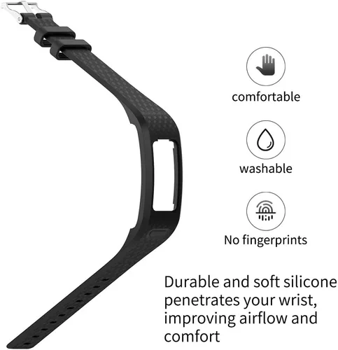 Miniatura 3 de Bandas compatibles con Garmin Vivofit 1/Vivofit2, correa de repuesto de silicona suave y colorida para Vivofit 1/Vivofit 2 Activity Tracker