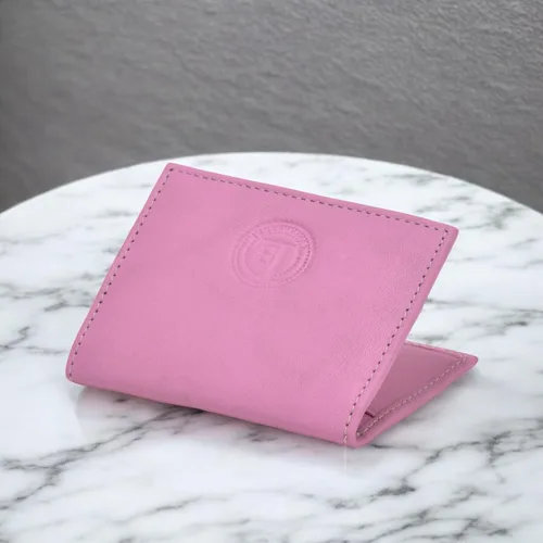 Miniatura 37 de Leatherboss - Cartera delgada y plegable de piel auténtica Soporte para tarjeta de crédito, débito, identificación Compacta y elegante