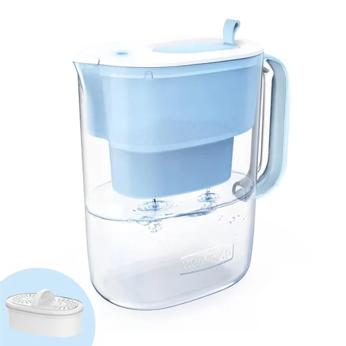 Miniatura 13 de Waterdrop - Jarra con filtro de agua para 10 tazas, incluye 1 filtro Azur