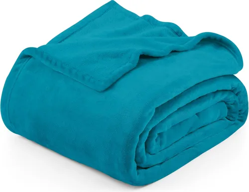 Miniatura 24 de Utopia Bedding Manta de forro polar negro, tamaño individual, ligera, mullida, suave, antiestática de microfibra (60 x 80 pulgadas)