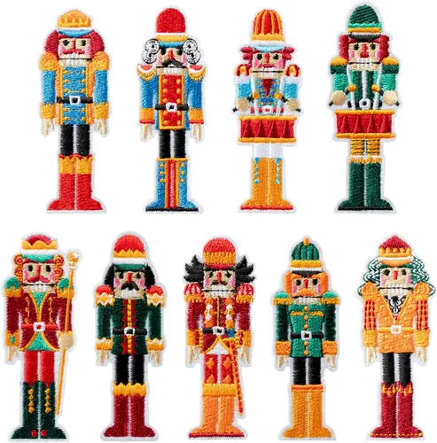 Miniatura 13 de 9 piezas de parches para planchar de regreso a la escuela coloridos ABC lápiz autobús escolar para coser reparación bordado aplicación DIY