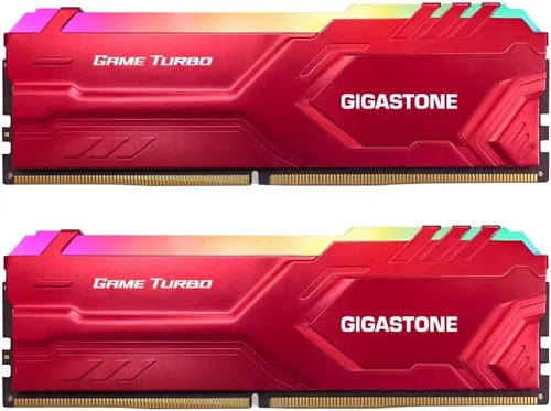 Miniatura 10 de RAM DDR4 RGB: GIGASTONE Game TURBO 32GB Kit (2 x 16 GB) DDR4 3200 MHz PC4-25600 CL16-18-18-40 Intel XMP 2.0 AMD Ryzen 1.35V UDIMM 288 Pin Unbuffered