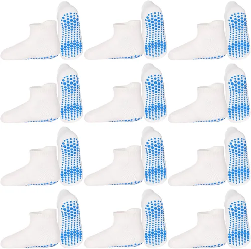 Miniatura 8 de HYCLES Calcetines de tobillo antideslizantes para niños pequeños, calcetín antideslizante para bebé, calcetines antideslizantes para niños de 1 a 7