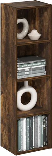 Miniatura 89 de Furinno - Estantería abierta reversible de 5 cubos, color blanco y rosado, 11069WH/PI Blanco/Rosa