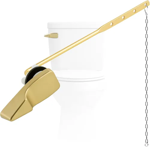Miniatura 16 de Kit de reemplazo de mango de inodoro de montaje frontal de metal Hygie Rinse compatible con inodoro estándar americano/Mansfield/Gerber/TOTO/Kohler